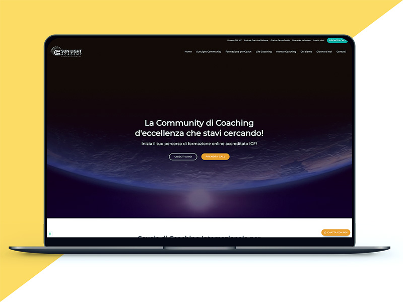 sunlight Academy mockup